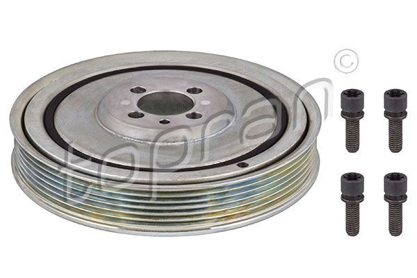TOPRAN Remskive, veivaksel 207 343 207 343 Remskive veivaksel FIAT PANDA TOPRAN