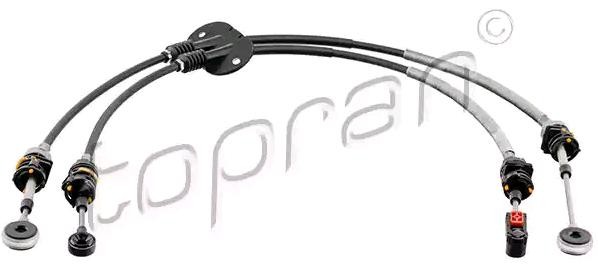 TOPRAN Cabo de aço, caixa de velocidades 304 625 Cabo de seleção de velocidade HYUNDAI TOPRAN 304 625
