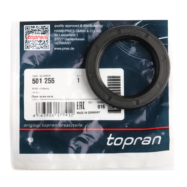 TOPRAN Retentor, diferencial 501 255 TOPRAN 501 255 Retentor, diferencial OPEL VECTRA custo