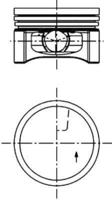 Stempel KOLBENSCHMIDT 40219600 KOLBENSCHMIDT 40219600: Motor stempel Dacia LOGAN 2018