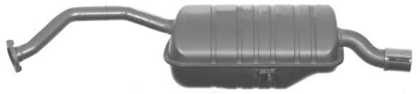 Koncový tlmič výfuku VEGAZ ALS-108IMA VEGAZ ALS-108IMA Zadný tlmič výfuku ALFA ROMEO 166 2005