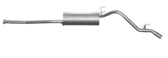 Panela de escape traseira VEGAZ TS-301 VEGAZ TS-301: Panela de escape Toyota HILUX Pick-up 2003