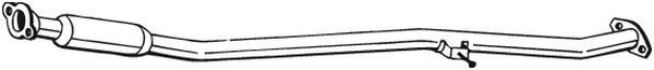 BOSAL Midtre lydpotte 279-473 BOSAL 279-473 originale Mellomlyddemper Leone II Stasjonsvogn hva koster