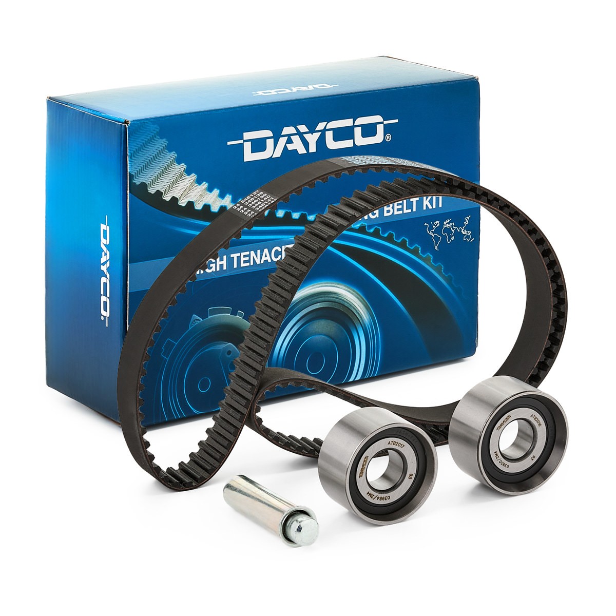 DAYCO Kit cinghia di distribuzione KTB821 DAYCO KTB821 Kit cinghia di distribuzione RENAULT TRUCKS Mascott Camion pianale / Telaio 120.65 (A00500007) 115 CV 2009