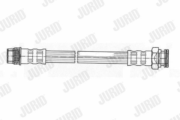 JURID Tubo freno 172538J 172538J JURID Tubo freno CITROËN prezzo