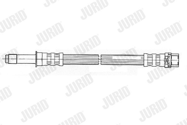 JURID Brzdová hadica 172557J 172557J Brzdové hadice JURID PEUGEOT BOXER