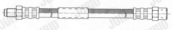 JURID Ελαστικός σωλήνας φρένων 172589J Ελαστικός σωλήνας φρένων JURID Z3 172589J φθηνά