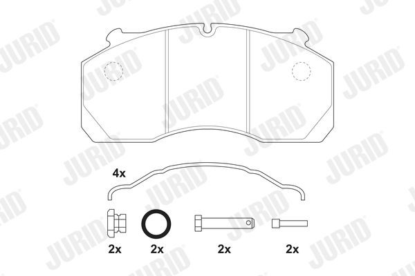 JURID Cilindretto freno 251067J Costo Cilindretto freno JURID NISSAN 251067J