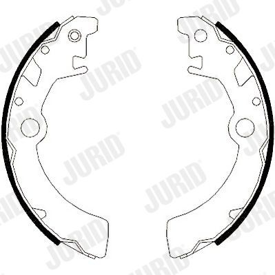 JURID Bromsbacksats 362445J 362445J Trumbroms JURID SUZUKI VITARA