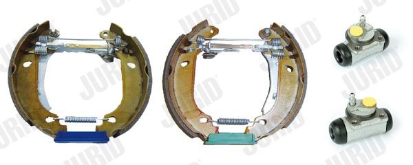 JURID Bremsesett, trommebremse 381165J Bremsesett, trommebremse JURID Audi A1 KIT EVO 381165J