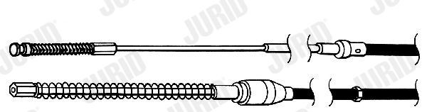 JURID Handremkabel 432826J Handremkabel SEAT JURID 432826J