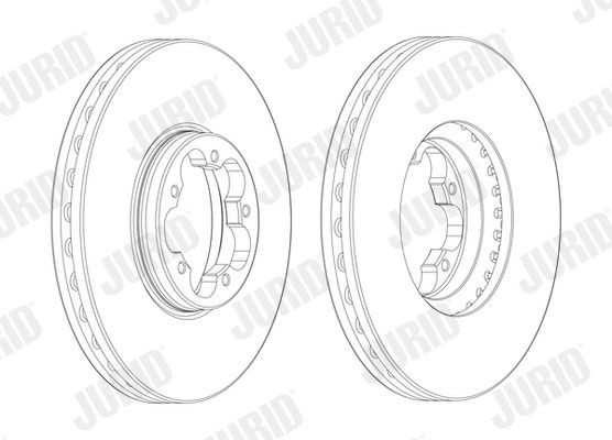 JURID Pidurisadul 694732J 694732J Pidurisadul NISSAN MICRA JURID
