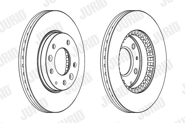 JURID Pidurisadul 694737J Pidurisadul MERCEDES-BENZ JURID 694737J