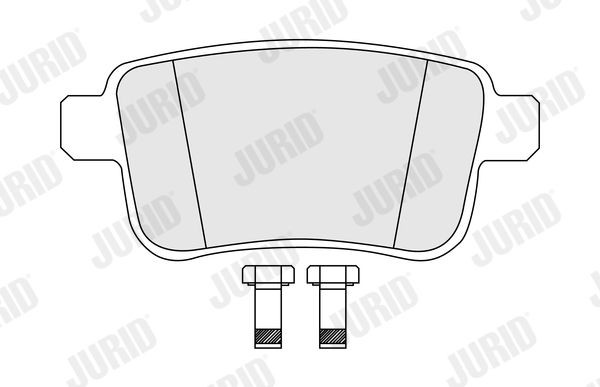 JURID Étrier de frein 694771J Étrier OPEL JURID 694771J