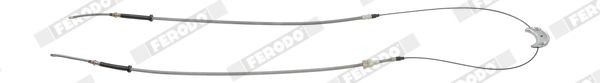 FERODO Handbromsvajer FHB432182 FERODO FHB432182 Handbromsvajer Ford Sierra Sedan original