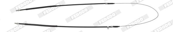 FERODO Żażné lanko parkovacej brzdy FHB433045 FHB433045 FERODO Lanko ručnej brzdy Citroën lacné