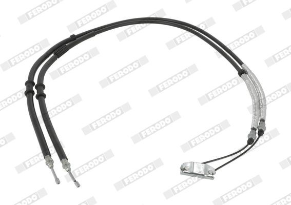 FERODO Żażné lanko parkovacej brzdy FHB434510 FERODO Ručná brzda OPEL FHB434510