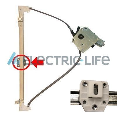 ELECTRIC LIFE Fensterheber ZR JE23 L ELECTRIC LIFE ZR JE23 L Fensterheber JEEP Comanche (MJ) 4.0 4x4 193 PS 1990