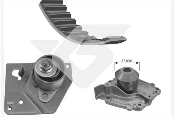 HUTCHINSON Kit cinghia distribuzione, pompa acqua KH 235WP62 KH 235WP62 costo Kit cinghia di distribuzione e pompa acqua HUTCHINSON RENAULT TRAFIC