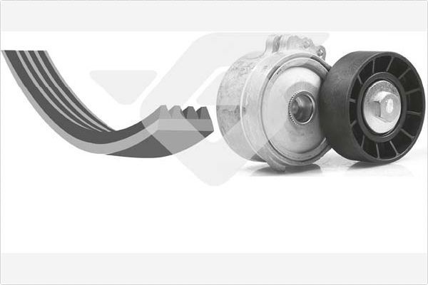 HUTCHINSON Kileremssæt KHV 173 Kileribberemssæt HUTCHINSON Fiat BRAVA KHV 173