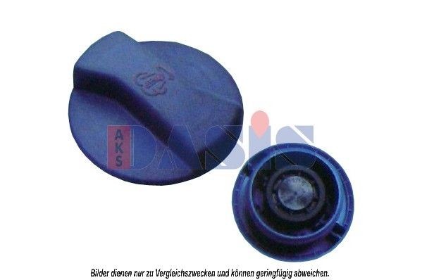 AKS DASIS Tampa de fecho, recipiente de líquido de refrigeração 750047N Tampa depósito do líquido de refrigeração AKS DASIS VW 750047N
