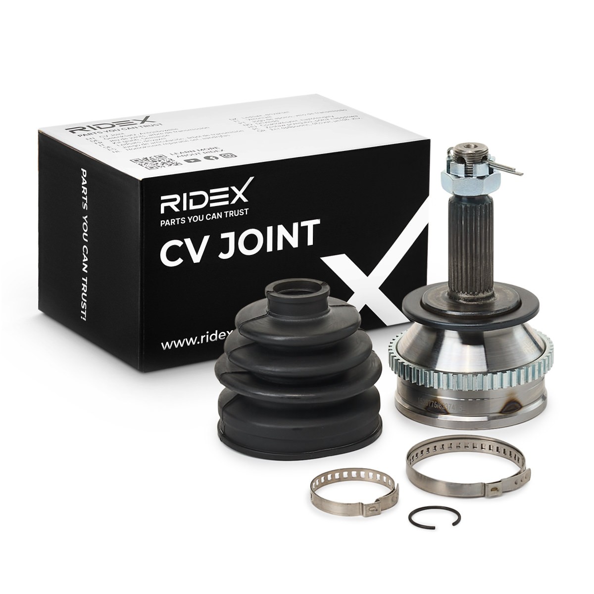 RIDEX Ledsats, drivaxel 5J0067 5J0067 RIDEX drivknutssats Hyundai ACCENT