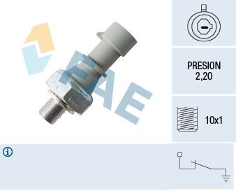 Oil Pressure Switch FAE 12445 FAE 12445 Oil pressure switch Fiat TIPO 2023