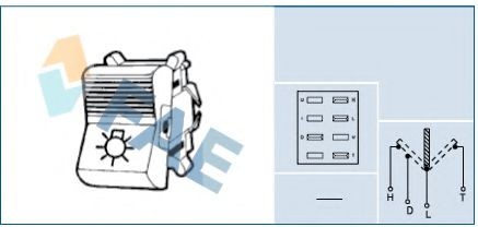 FAE Commodo de phare 64110 64110 Commutateur de phare HYUNDAI COUPE FAE