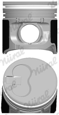 Piston NÜRAL 87-108200-00 NÜRAL 87-108200-00 2002 FIAT DUCATO piston replacement
