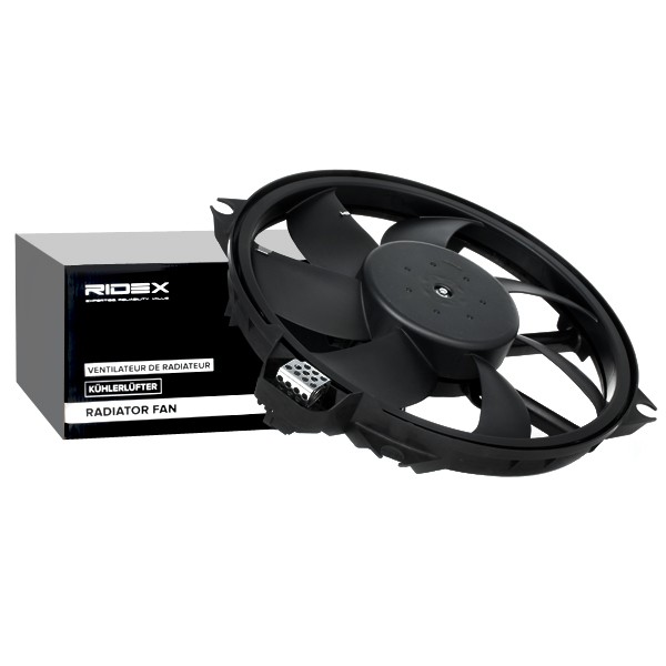 RIDEX Radiatora ventilators 508R0067 Radiatora ventilators RIDEX CLIO 508R0067 lēti