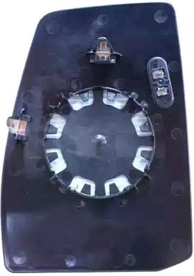 TYC Spejlglas, udvendig spejl 310-0202-1 Sidespejl glas TYC GALAXY 310-0202-1 billig