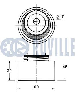 RUVILLE Tsentraalmagnet, nukkvõlliasend 205304 Juhtklapp, nukkvõlli asend RUVILLE MONDEO 205304 odav