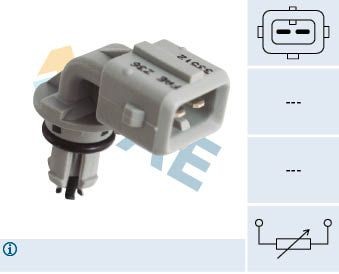 FAE Sensor, utetemperatur 33512 Sensor utetemperatur FAE Mercedes-Benz HECKFLOSSE 33512