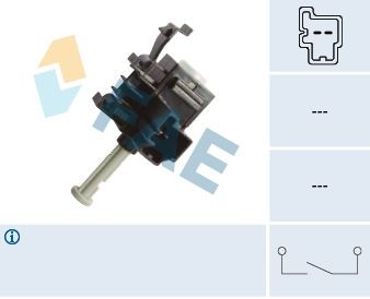 FAE Innesto, Comando disinnesto frizione 24854 FAE 24854 Interruttore frizione Volvo V50 originali
