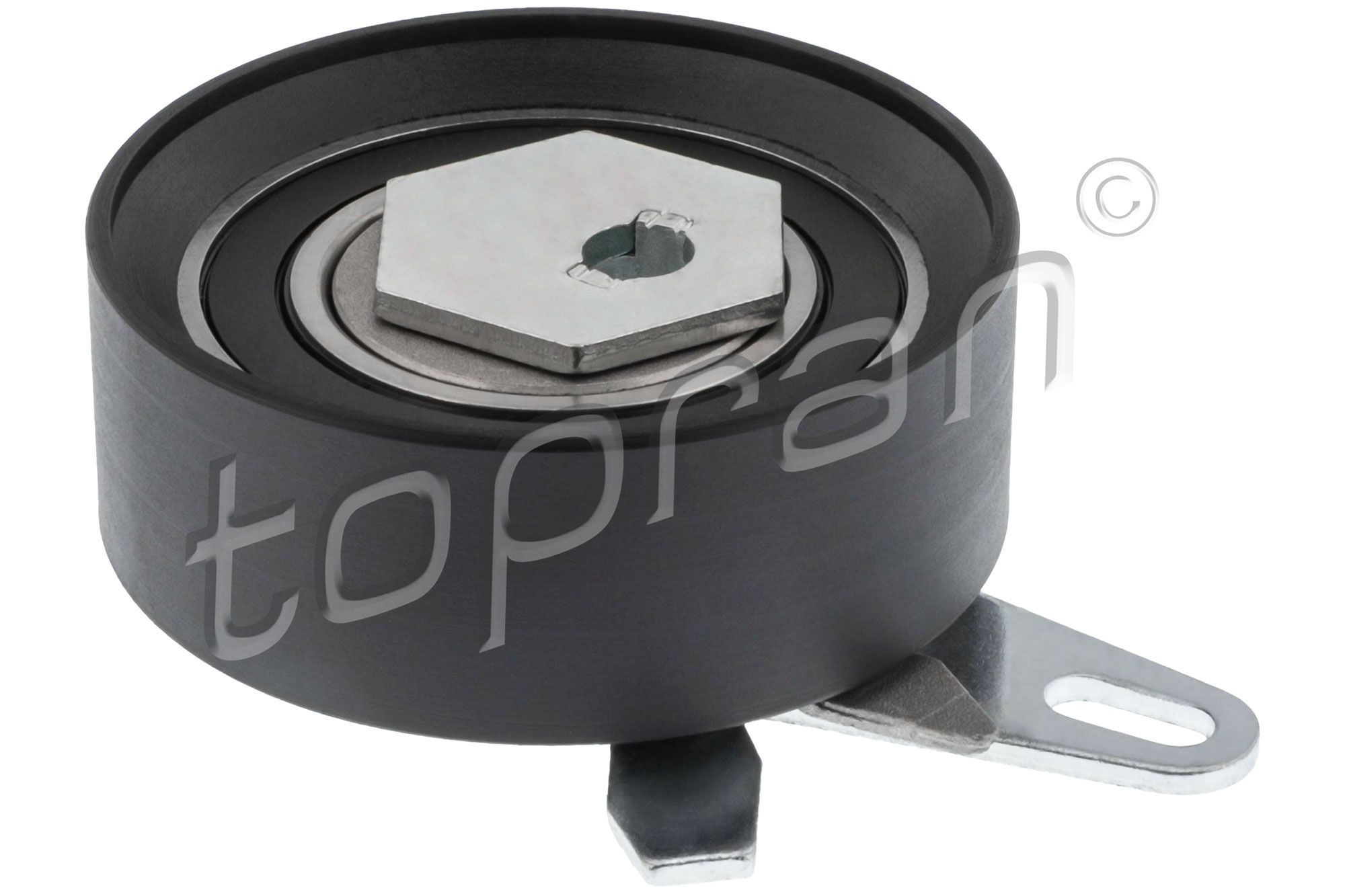 TOPRAN Spriegotājrullītis, Gāzu sadales mehānisma piedziņas siksna 108 165 Spriegotājrullītis, gāzu sadales mehānisma piedziņas siksna TOPRAN COROLLA 108 165 lēti