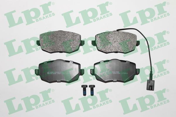 LPR Bromsbelägg 05P1336 05P1336 LPR bromsklossar Lancia LYBRA