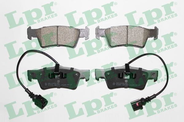 LPR Bremseklodser 05P1667 Sports bremseklodser LPR 718 05P1667 billig