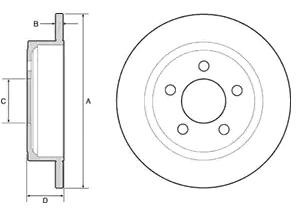 DELPHI Piduriketas BG4648 DELPHI BG4648 Sport pidurikettad Jeep Cherokee KJ originaal hind