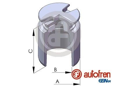 AUTOFREN SEINSA Piston, étrier de frein D025102 Piston étrier Jeep XJ D025102 AUTOFREN SEINSA