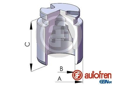 AUTOFREN SEINSA Zuiger, remklauw D025119 AUTOFREN SEINSA D025119 originele Zuiger remklauw Mazda 626 GF kosten