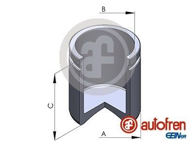 AUTOFREN SEINSA Bromskolv D025213 AUTOFREN SEINSA D025213 Bromskolv Citroen C3 kostand