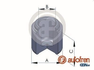 AUTOFREN SEINSA Mäntä, jarrusatula D02524 CHRYSLER NEON jarrusatulan mäntä AUTOFREN SEINSA D02524