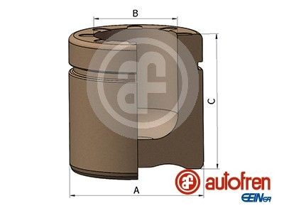 AUTOFREN SEINSA Mäntä, jarrusatula D025242 Opel Combo C jarrusatulan mäntä AUTOFREN SEINSA D025242