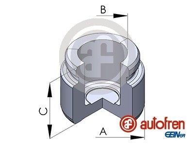 AUTOFREN SEINSA Pistoncino pinza freno D02536 AUTOFREN SEINSA D02536 Pistone pinza freno Mercedes C216 originale prezzo
