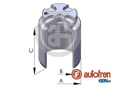 AUTOFREN SEINSA Stempel, bremsekaliper D025418 Bremsestempel AUTOFREN SEINSA Chevrolet CAMARO D025418