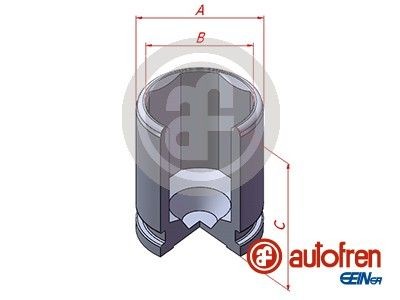 Πιστόνι, δαγκάνα φρένων AUTOFREN SEINSA D025543 AUTOFREN SEINSA D025543 Πιστόνι δαγκάνα φρένων AUDI A6 2025