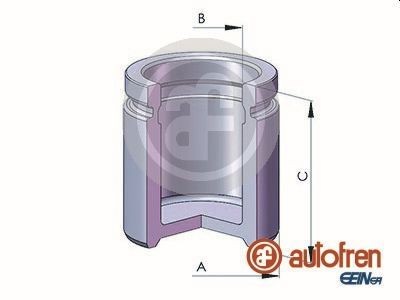 AUTOFREN SEINSA Piston, brake caliper D025544 AUTOFREN SEINSA D025544 Audi A6 C7 Avant brake caliper piston price