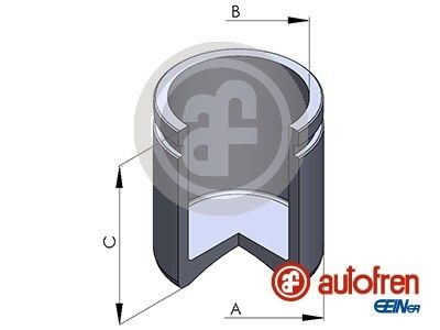 AUTOFREN SEINSA Piston, brake caliper D02561 D02561 AUTOFREN SEINSA brake caliper piston for FIAT UNO
