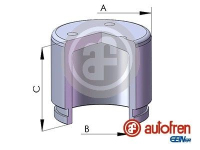 AUTOFREN SEINSA Piston, étrier de frein D02572 AUTOFREN SEINSA D02572 Piston étrier Suzuki Liana ER pas cher