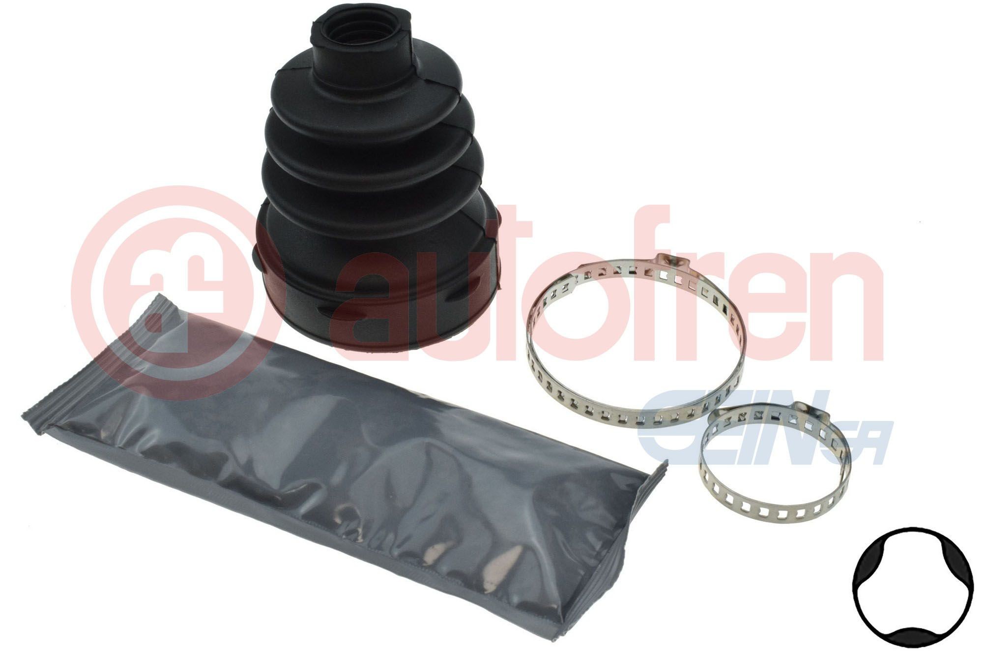 AUTOFREN SEINSA Kit cuffia, semiasse D8525 Kit cuffia, semiasse AUTOFREN SEINSA D8525 prezzo Trasmissione VW Load Up